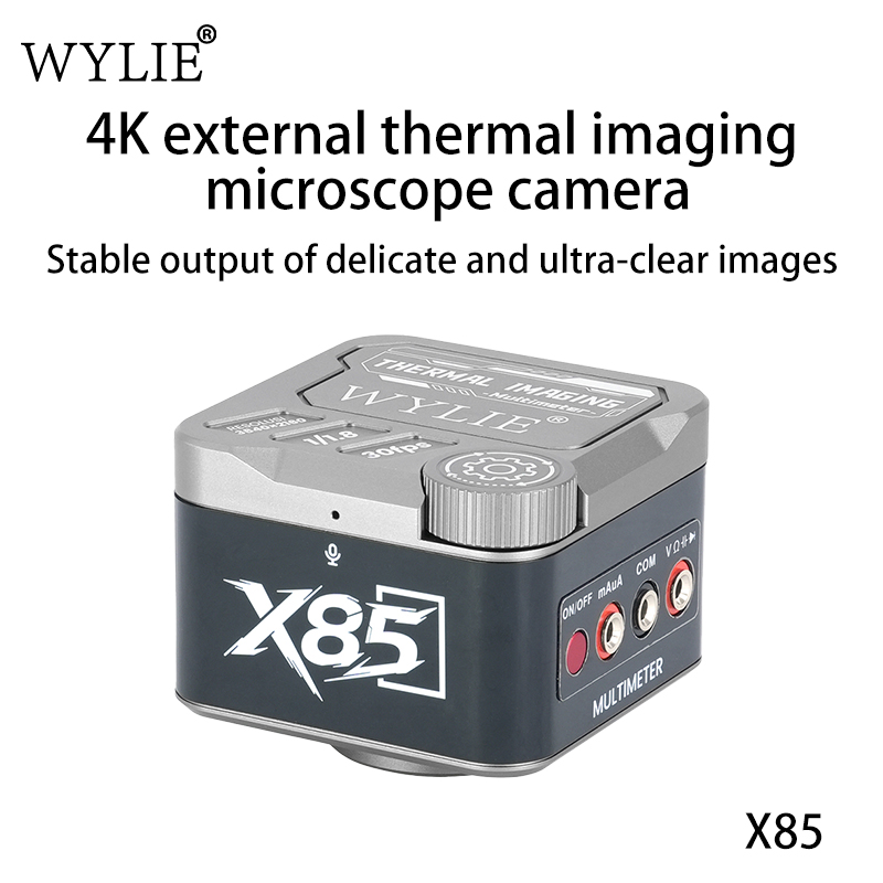 Thermal Imager Pcb Repair - WYLIE X85 4K工業用顕微鏡カメラ、赤外線サーマルイメージング、ソニーCMOSセンサー、Cマウント、携帯電話PCBはんだ付け修理用