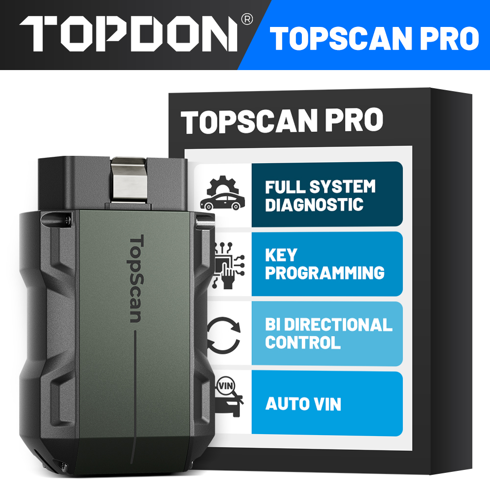 Topdon Tc001 Thermal Camera - TOPDON Topscan Pro ワイヤレスOBD2スキャナー コードリーダー フルシステム