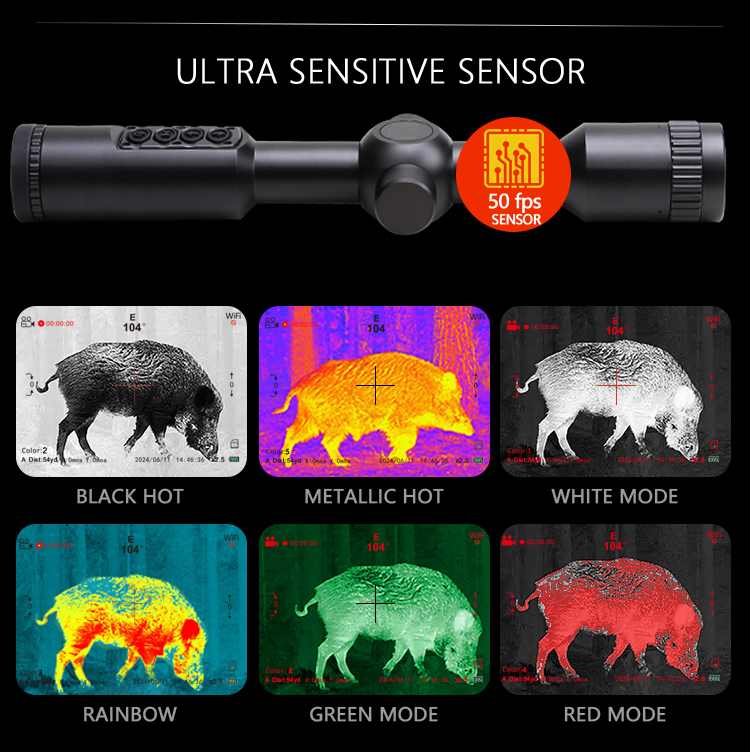 TGS225 狩猟用サーマルイメージングスコープ 384*2 - Hunting Thermal Imaging Scope のレビューと価格