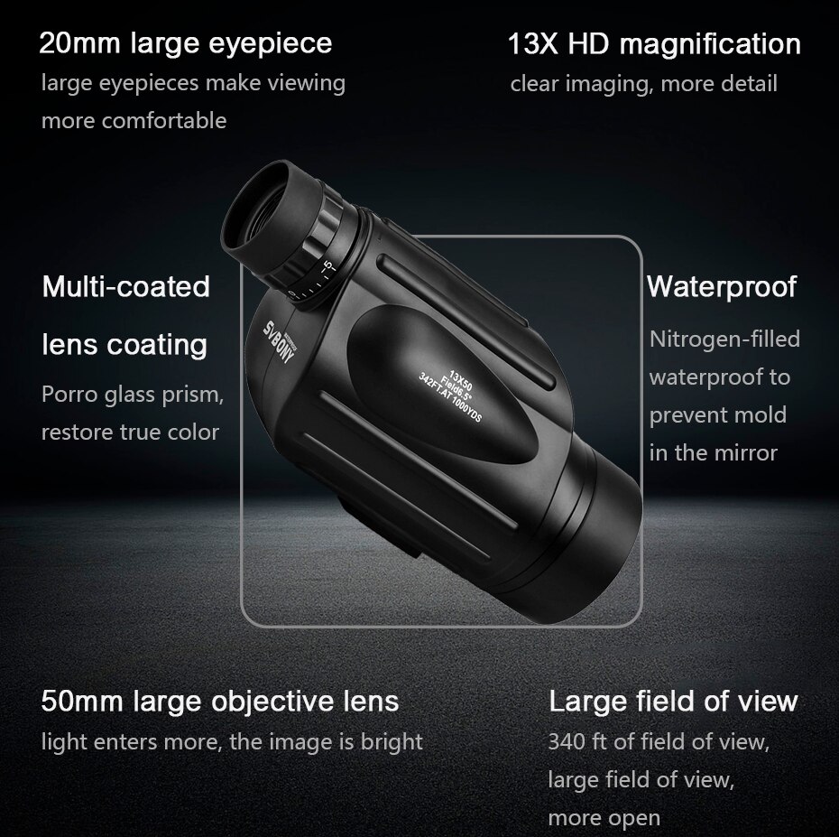 Svbony 望遠鏡 SV49 単眼強力なプロフェッショナル - Hunting Thermal Imaging Scope のレビューと価格